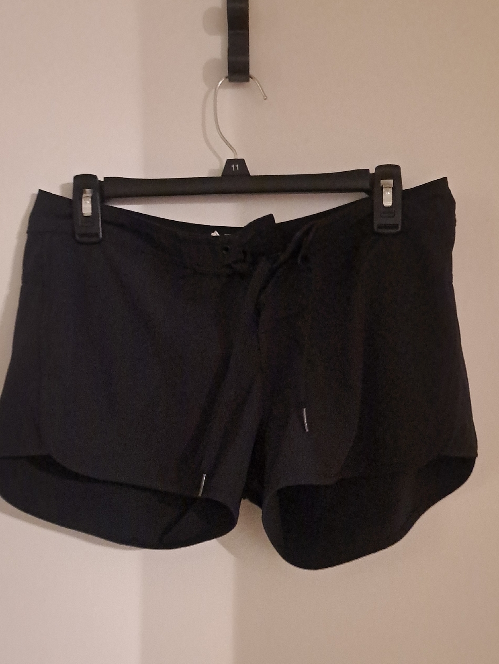 Prana Black Women's Athletic Drawstring Shorts